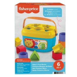 Mattel Cesta de Bloques Encajables Infantiles con Asa de Transporte, Juego Educativo de 10 Piezas para Bebés de +4 Meses Mattel Cesta de Bloques Encajables Infantiles con Asa de Transporte, Juego Educativo de 10 Piezas para Bebés de +4 Meses