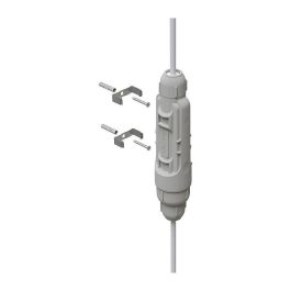 MikroTik GPeR-IP67-Case Tapa para Cubierta de Punto de Acceso WLAN IP67 Gris, Compatible con GPeR