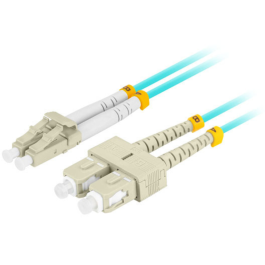 LANBERG FO-LUSU-MD31-0020-TQ Cable de Fibra Óptica OM3, 2 m, Duplex Completo, Conectores LC y SC, Color Aguamarina Precio: 7.95000008. SKU: B19TGN9FHW