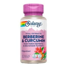 SOLARAY Berberine Cúrcuma 600 mg 60 Cápsulas - Apoyo Cardiovascular, Glucosa y Articulaciones Precio: 47.8900004. SKU: B1HSYS3NTV