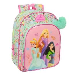 Mochila Escolar Disney Princess Bloom Rosa Aguamarina 26 x 34 x 11 cm Precio: 25.95000001. SKU: B19LYENTTF