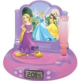 Lexibook Reloj Despertador Proyector Disney Princesas para Niños, Proyecciones de Imágenes, Gran Pantalla LCD y Alarma. Precio: 53.49999996. SKU: S7179205