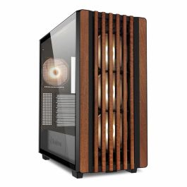 Sharkoon REBEL C70G RGB - Torre Gaming Full Tower con Panel Frontal de Madera, Cristal Templado y 4 Ventiladores RGB Negro Precio: 127.50000021. SKU: B17YDX2Q4A