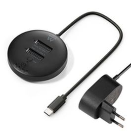 Ewent EW7078 Base de Conexión M.2 SSD USB-C 3.2 Gen 1 (3.1 Gen 1) Type-C Negro