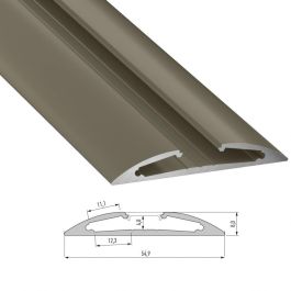 Perfíl Aluminio Tipo RETO 2,02M Perfíl Aluminio Tipo RETO 2,02M
