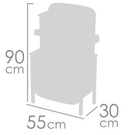 Armario cambiador de madera Armario cambiador de madera