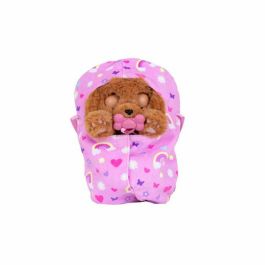 Imc Toys Baby Paws Peluche Cachorro Cocker Interactivo con Sonido, Bolsa Transportable Personalizada, Chupete y Manta. Pilas Incluidas. +18 meses.