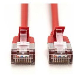 Digitus CAT 6A F/FTP Slim Patchkabel 0,30m rot