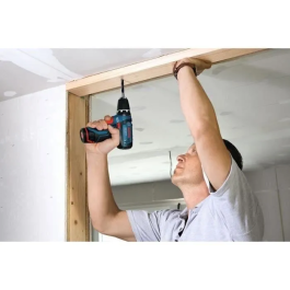 Bosch Professional GSR 12V-15 Destornillador Inalámbrico 12V (2 Baterías 2.0Ah, Cargador, Estuche, Juego de 10 Puntas)