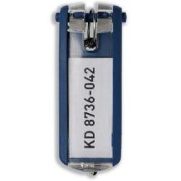 DURABLE Key Clip Llavero, 6 Unidades, Azul Oscuro, 25 x 68 mm Precio: 19.49999942. SKU: B1G84Y8RZ4