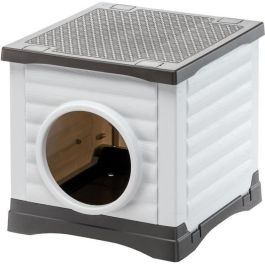 Nicho - FERPLAST - PETVILLA 50 - 38,5 x 43 x 38,5 cm - Blanco / Gris Precio: 72.88999949. SKU: B1CQ9DQP7L