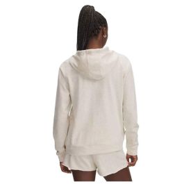 Sudadera con Capucha Mujer Under Armour Rival Terry Hoodie Blanco S