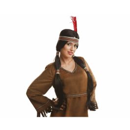 Peluca india con coletas 190 g Peluca india con coletas 190 g