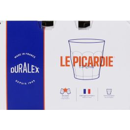 Duralex Set de 6 Vasos Transparentes Picardie 90 cc (24 Cajas)