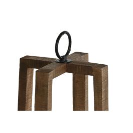 Portavela Moderno DKD Home Decor Natural 27 x 54 x 27 cm Portavela Moderno DKD Home Decor Natural 27 x 54 x 27 cm