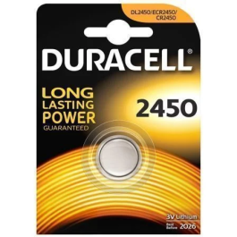 Duracell Pila Botón Litio CR2450 3V Ø24.5 x 5 mm Blister 1 Ud Precio: 3.50000002. SKU: S6502357