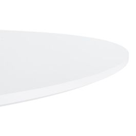 Mesa Comedor Blanco Dm-Metal 100 X 100 X 75 cm