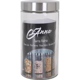 Tarro de vidrio con tapa de acero 1.70Lt Anna (12 Unidades) Tarro de vidrio con tapa de acero 1.70Lt Anna (12 Unidades)
