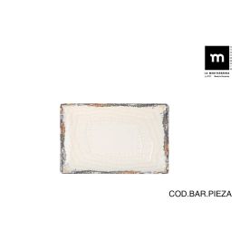 La Mediterranea Bandeja Rectangular Albus 20 x 13 cm (24 Unidades)