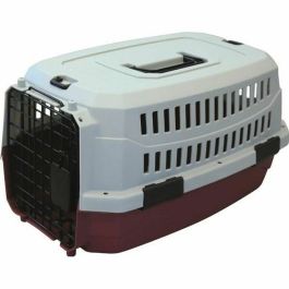 M-PETS Transportín Viaggio Carrier M 68x47,6x45cm - Plástico Ligero, Fuerte y Fácil de Limpiar, Burdeos y Gris para Perro Precio: 65.49999951. SKU: S7161751