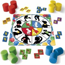 EDUCA EDU8412668201705 Spin & Fun - Juego de equilibrio para agilidad y equilibrio - De 2 a 4 jugadores - A partir de 5 años