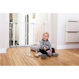 SEGURIDAD 1er Barrera de seguridad para niños Easy Close - Metal - Blanco SEGURIDAD 1er Barrera de seguridad para niños Easy Close - Metal - Blanco