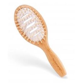 BAMBOOVEMENT Cepillo para Pelo de Bambú y Látex Natural con Ventilación para Secado Rápido, Propiedades Antiestáticas, 7,5x23,5x4cm Precio: 7.99000026. SKU: B1JAVC83WG