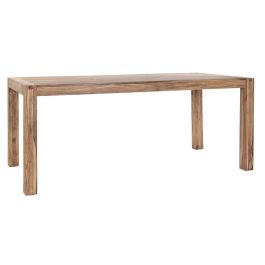 DKD Home Decor Mesa Comedor Alpino Madera Sheesham Natural Marrón Desmontable 180x90x76 cm Precio: 434.49999989. SKU: S3034431