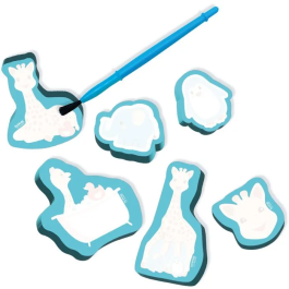 Ses Creative SES8710341144999 Sophie La Girafe - Coloración de Agua en el Baño para Bebés y Niños Pequeños
