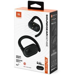 JBL Soundgear Sense Auriculares Bluetooth Open-Ear Inalámbricos Negros, TWS, IP54
