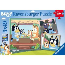 Ravensburger Puzzle Bluey 3x49 Piezas