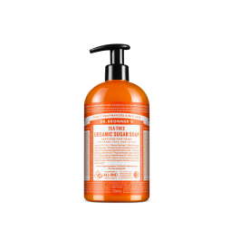 Dr Bronner's Jabón de Azúcar Árbol del Té, Limpiador Multiusos Corporal y Facial, 710 mL Precio: 23.50000048. SKU: B1J8VFBRCD