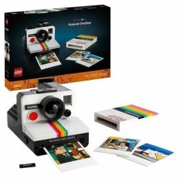 LEGO 21345 Ideas Cámara Polaroid OneStep SX-70, Modelo de Construcción para Adultos con Pegatinas