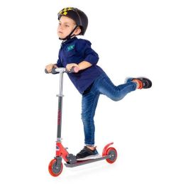 Patinete 2 ruedas plegable rojo. altura con dos posicones 72-77 cm soporta 50 kg Patinete 2 ruedas plegable rojo. altura con dos posicones 72-77 cm soporta 50 kg