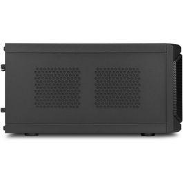 SHARKOON QB One Schwarz Midi/Minitower ITX Mini-ITX - PC/Server Netzteil Kühler - USB, USB 2.0, USB 3.0