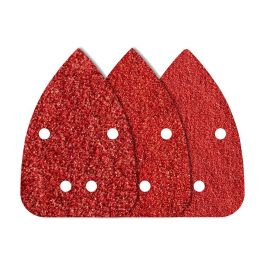 Wolfcraft Hojas de Lijar Adhesivas de Corindón Perforadas, 96 x 136 mm, Grano 80/120/240, Paquete de 10 Unidades Precio: 6.69000046. SKU: S7907158
