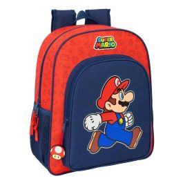 Mochila Escolar Super Mario Trick Rojo Azul oscuro 32 x 38 x 12 cm Precio: 36.88999963. SKU: B19ZG8ZL9Q