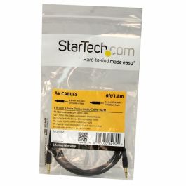 Cable VGA Startech MU6MMS Negro 1,8 m