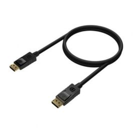Aisens Cable DisplayPort 1.2 4K@60Hz 0.5M Negro - Conectores DP Macho, Alta Calidad Aisens Cable DisplayPort 1.2 4K@60Hz 0.5M Negro - Conectores DP Macho, Alta Calidad