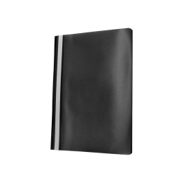 Q-connect Carpeta Dossier Fastener Plástico PVC DIN A4 Negra