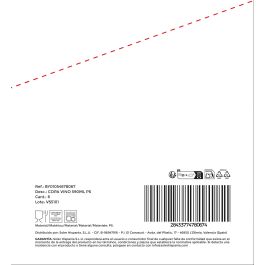 Inde Copa Vino 590 ml Ps La Mediterranea 21.1 cm alto x 9.6 cm ancho x 6.5 cm largo