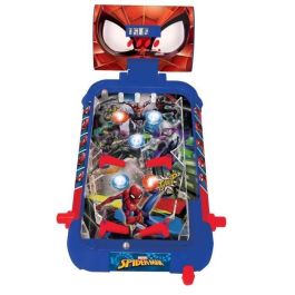 Lexibook Jg610Sp Pinball Electrónico Spider-Man con Sonidos, Luces y Puntuación Digital. Edad Recomendada +5 años.
