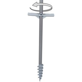 Sombrilla Aktive Azul 200 x 205 x 200 cm (6 Unidades)