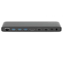 Docking USB Tipo-C 2-Power DOC0117A/ 4xUSB/ 1xUSB Tipo-C PD/ 2xHDMI/ 1xDisplayPort/ 1xJack/ 1xRJ45/ 1xLector Tarjetas SD/ Gris