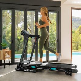 Cecotec 07080 Cinta de Correr 1500W (2CV), 16 Km/h, Inclinación Motorizada 15%, Superficie 130x42 cm, 12 Programas UltraFlex