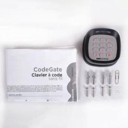 Teclado codificado inalámbrico - SCS SENTINEL - CodeGate - Para cancela o puerta de garaje - Alcance 50m - Pilas no incluidas Teclado codificado inalámbrico - SCS SENTINEL - CodeGate - Para cancela o puerta de garaje - Alcance 50m - Pilas no incluidas