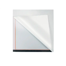 Nobo Marco porta anuncios DIN A4 magnético autoadhesivo, naranja, pack de 2 unidades