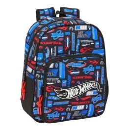 Safta Mochila Infantil Adaptable a Carro Hot Wheels 330x270x100 mm