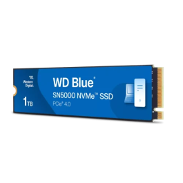 Western Digital WDS100T4B0E Disco SSD WD Blue SN5000 NVMe 1TB M.2 2280 PCIe Gen4 hasta 5150 MB/s Lectura para Creadores y Profesionales Western Digital WDS100T4B0E Disco SSD WD Blue SN5000 NVMe 1TB M.2 2280 PCIe Gen4 hasta 5150 MB/s Lectura para Creadores y Profesionales