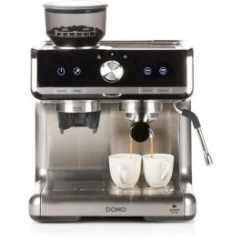 Cafetera espresso semiprofesional con molinillo - DOMO - DO720K - 1500 W - 15 bares - 1 o 2 tazas - 30 configuraciones Cafetera espresso semiprofesional con molinillo - DOMO - DO720K - 1500 W - 15 bares - 1 o 2 tazas - 30 configuraciones